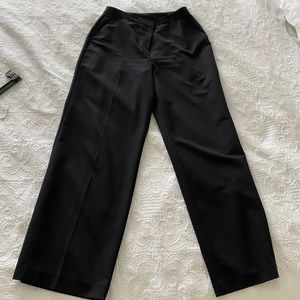 Worthington Wide Leg Black Dress Pants